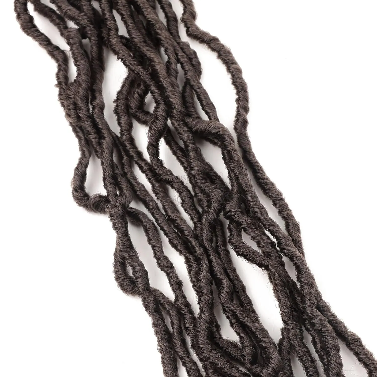 26 Inch Goddess Locs Crochet Hair Pre Looped 7 Packs Natural Braids Faux Locs Crochet Braids Butterfly Locs Soft Locs Hair For Black Women 4#