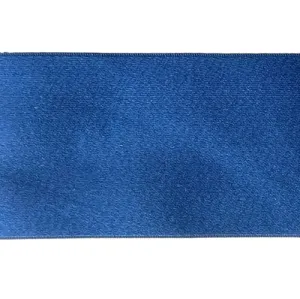 2" Luxurious Royal Blue Double-Faced Silk Satin Ribbon (Made in France)