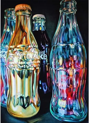5D Diamond Painting kit for Adults and Children DIY Mosaic Coke Drink Drawing Full Drill Round Diamond Resin Painting Kit Home Wall Decoration Birthday Gift