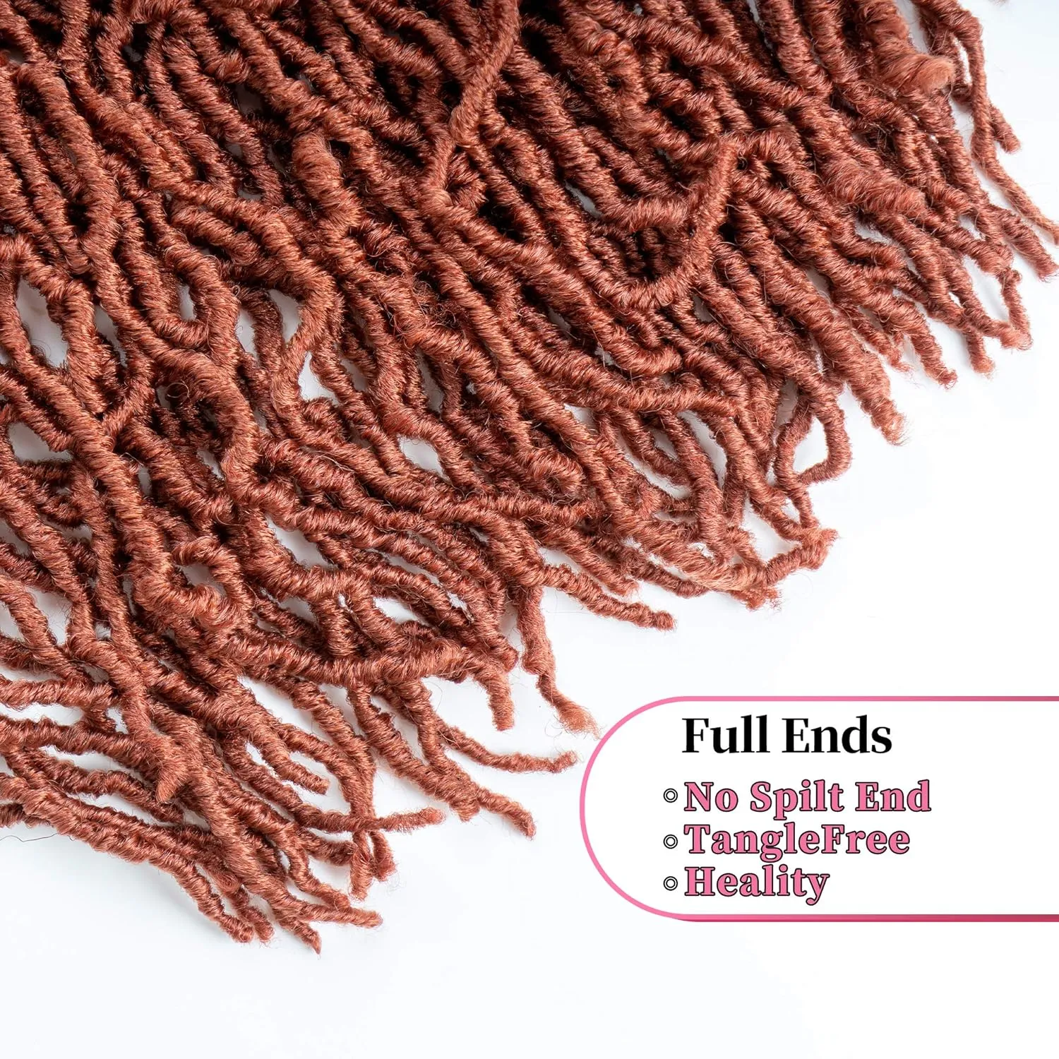 6Packs 36Inch Soft Locs Crochet Hair Faux Locs Crochet Braids Hair 350# Goddess Locs Synthetic Hair Extend Soft Locs Braiding for Women (36 Inch (6packs), 350#)