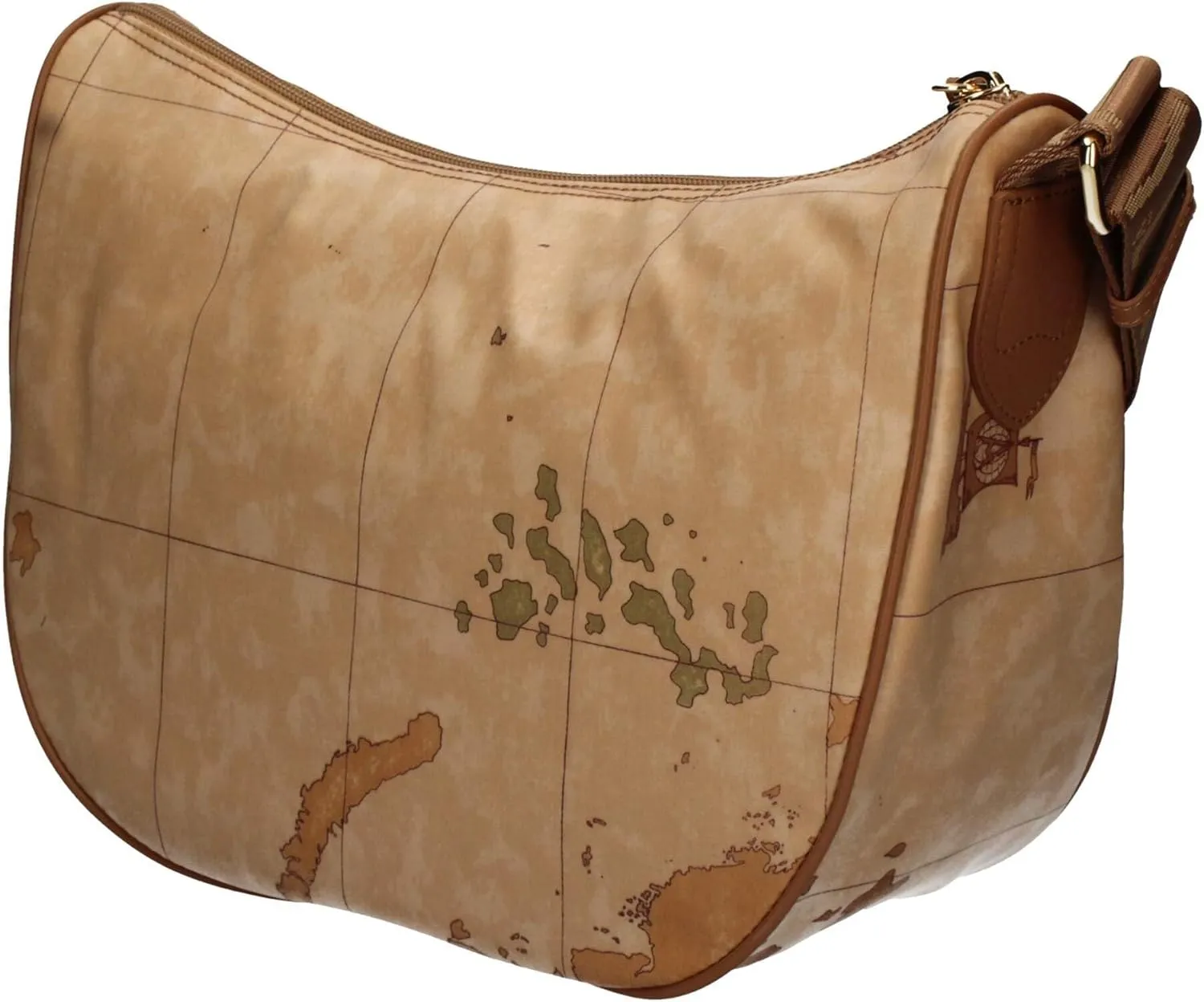 Alviero Martini 1 Class Geo Soft Medium Crescent Shoulder Strap