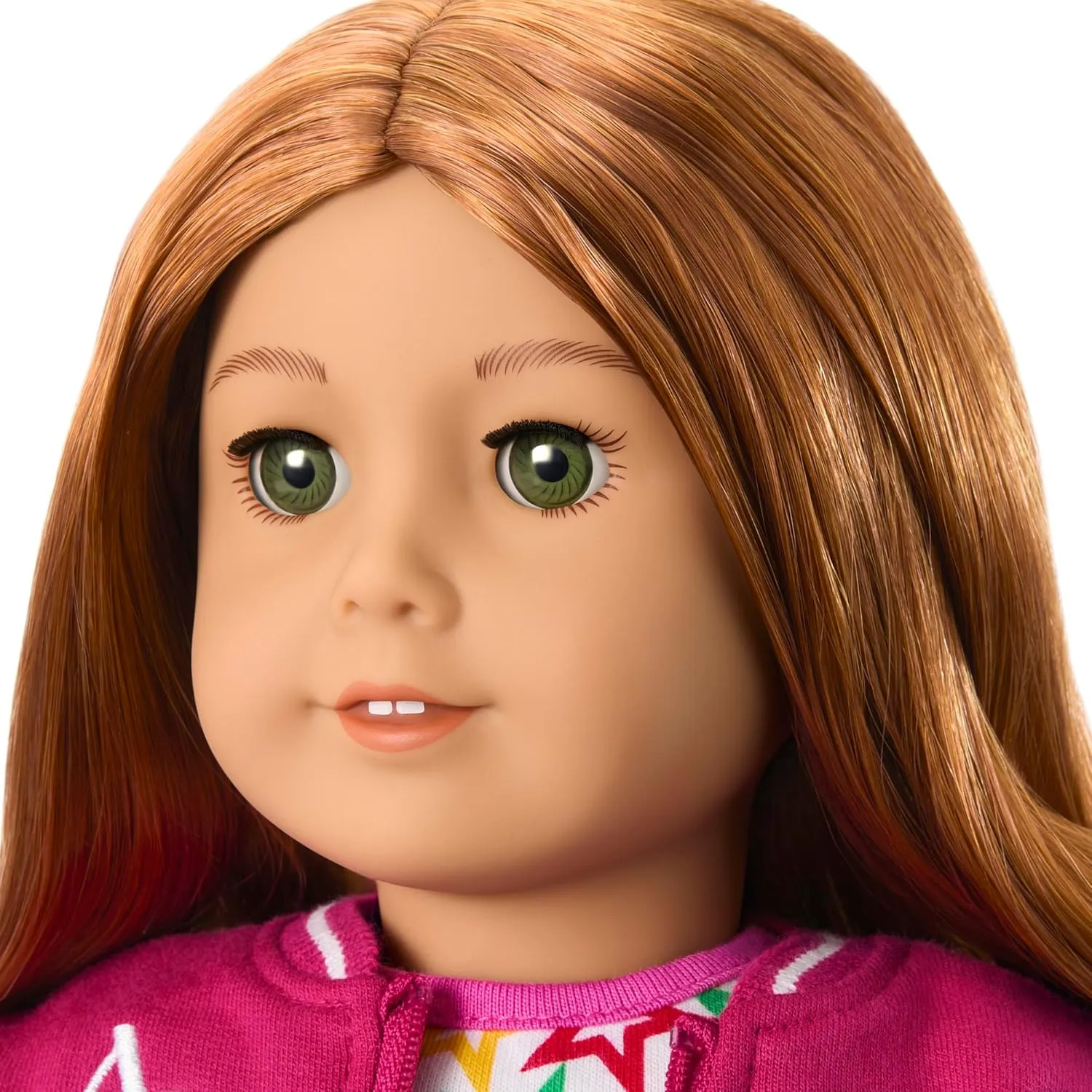 American Girl, Truly Me 18-inch Doll #103 with Green Eyes, Wavy Red Hair, Light-to-Medium Skin, for Ages 6 