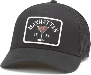 AMERICAN NEEDLE Archive Valin Cocktail Drink Adjustable Snapback Baseball Hat (22018A-Drinks-Parent)