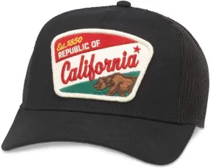 AMERICAN NEEDLE Cali California Bear Patch Unisex Adjustable Snapback Baseball Hat