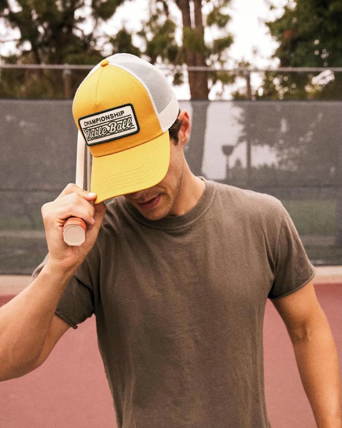 AMERICAN NEEDLE Pickleball Patch Unisex Adjustable Snapback Baseball Hat