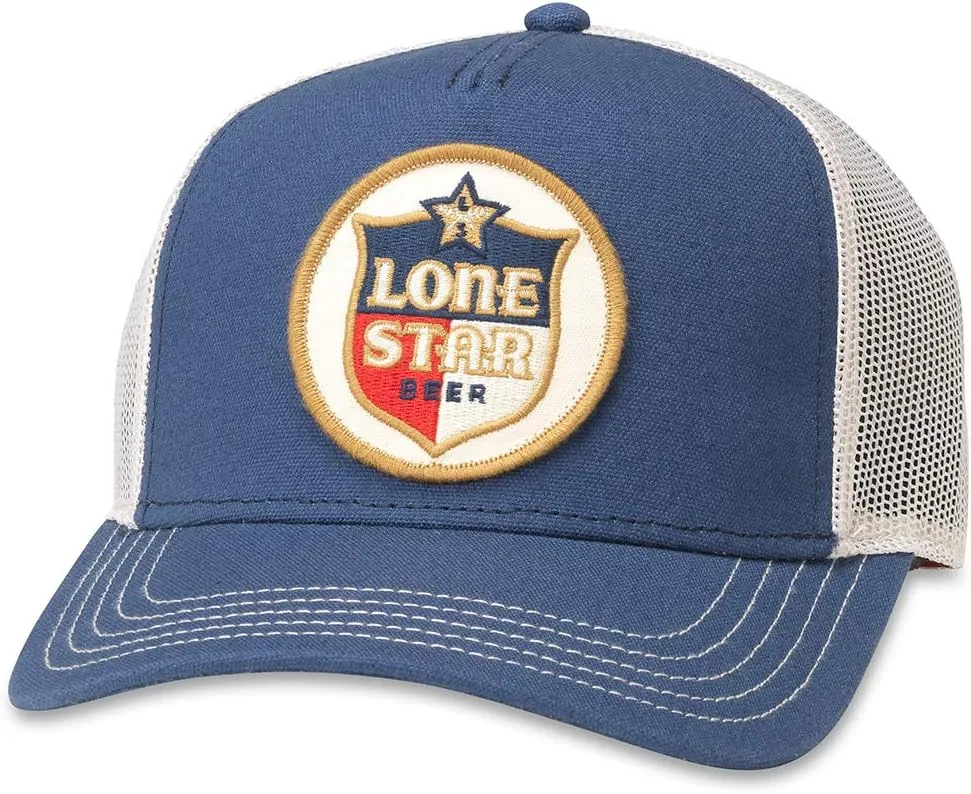 AMERICAN NEEDLE Texas Lone Star Beer Patch Unisex Adjustable Snapback Baseball Hat