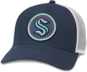 AMERICAN NEEDLE Valin NHL Hockey Team Adjustable Snapback Baseball Trucker Hat, Valin Collection