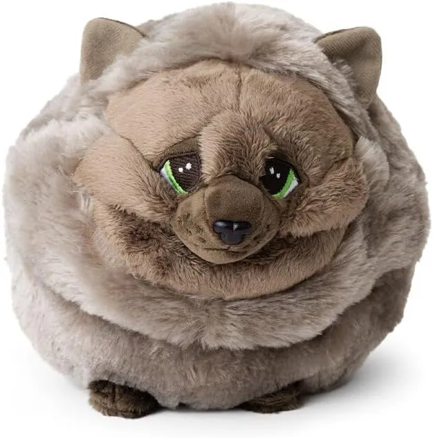 ANGEL STUDIOS The Wingfeather Saga | Squeeblin Plushie | Round, Soft Fur | Poly-Fill Plush Toy | 8x11x7