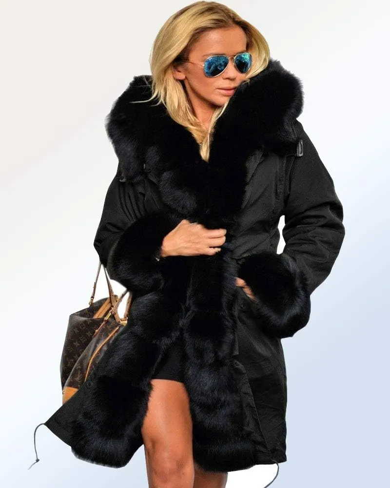 Aoxwomens Winter Coats for Women Puffer Jacket Lady Warm Thicken Long Parka Fall Spring Overcoat