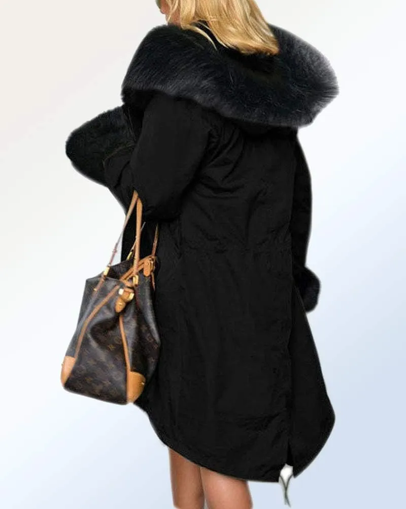 Aoxwomens Winter Coats for Women Puffer Jacket Lady Warm Thicken Long Parka Fall Spring Overcoat