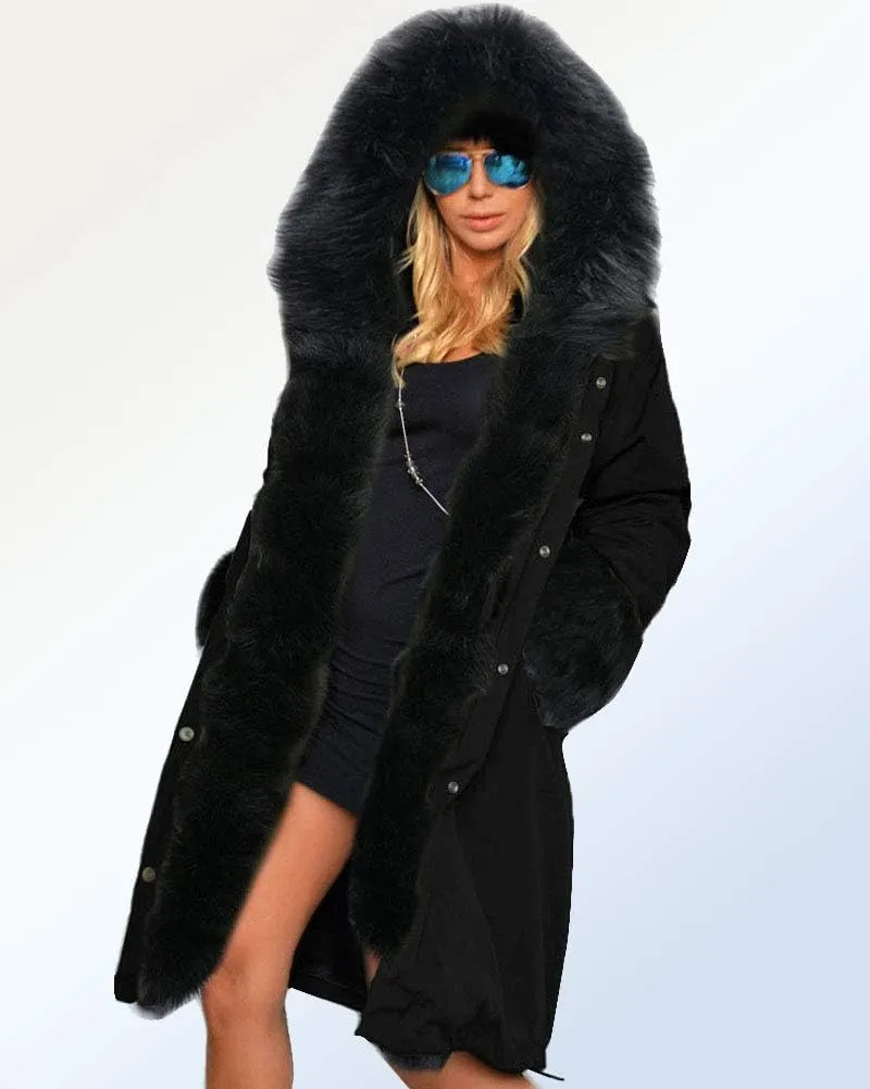 Aoxwomens Winter Coats for Women Puffer Jacket Lady Warm Thicken Long Parka Fall Spring Overcoat