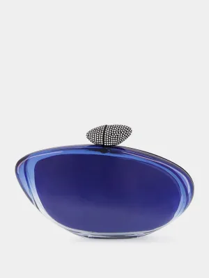 Armonia Clasp-Fastening Clutch Bag