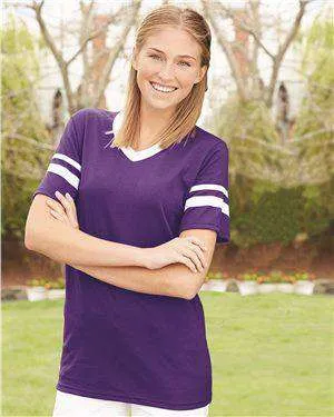 Augusta Sportswear Unisex V-Neck T-Shirt - 360