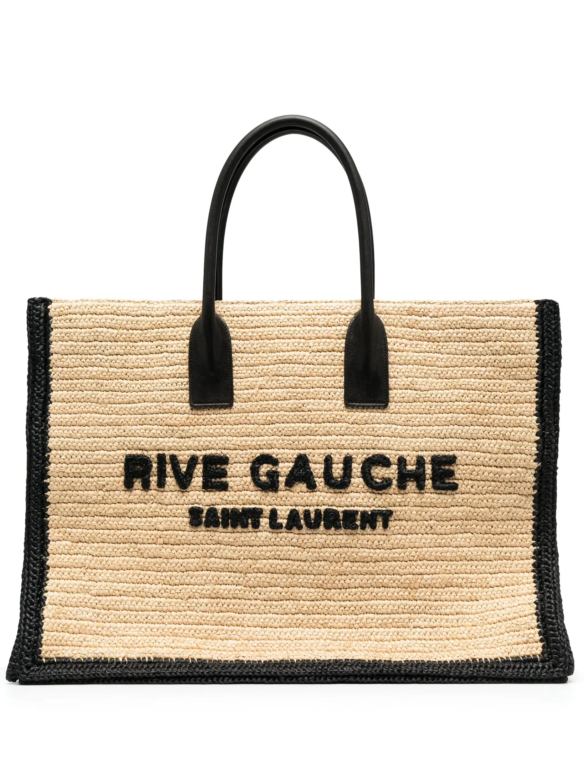 bag Digital-first tote Gauche raffia Rive Value-for-money