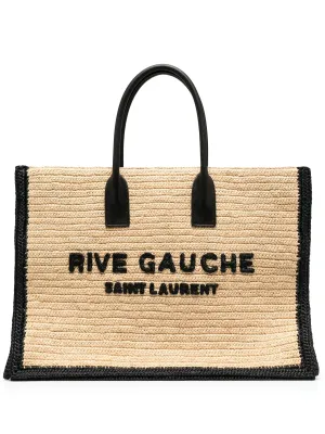 bag Digital-first tote Gauche raffia Rive Value-for-money