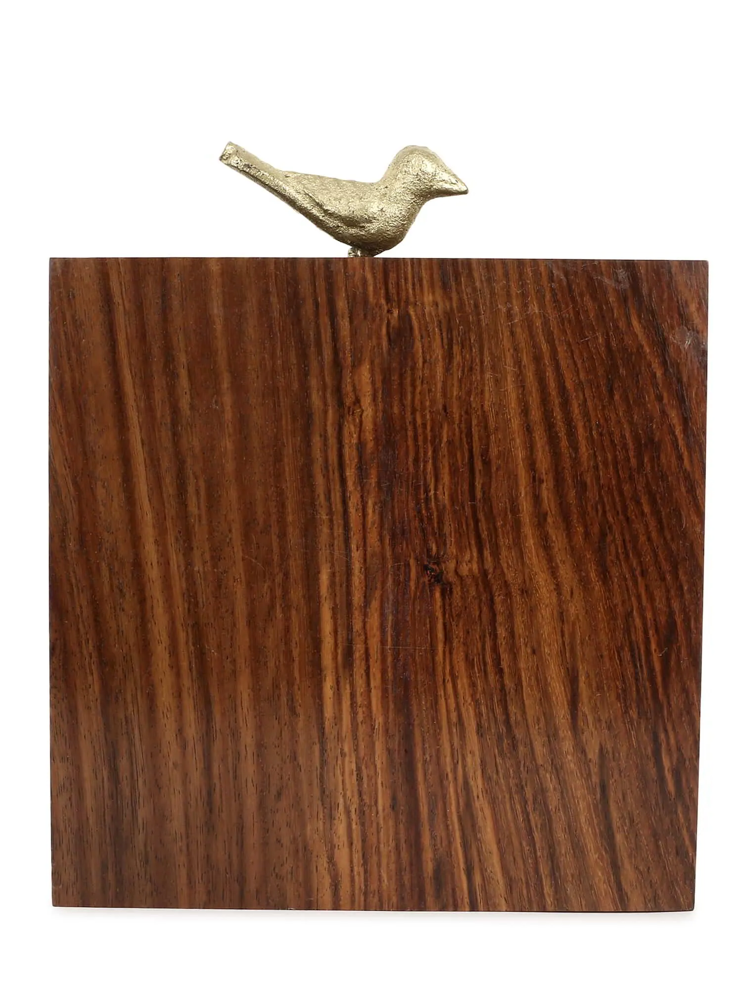 Balk Wooden Abstract Wooden Sequined Clutch