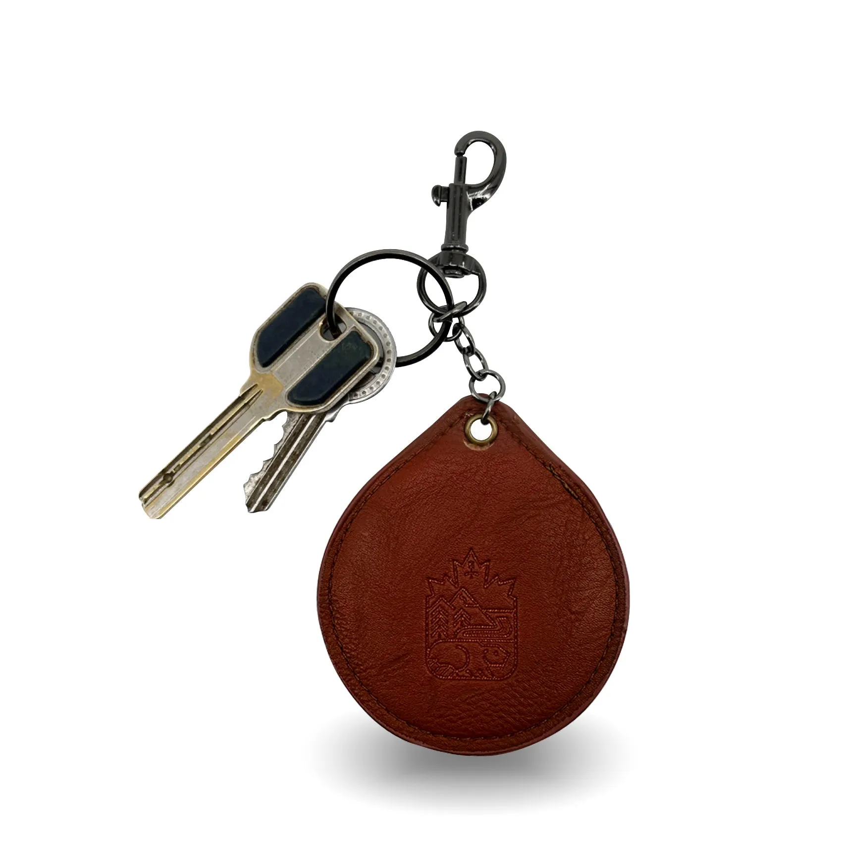 BANFF PATCH EMBROIDERED KEYCHAIN