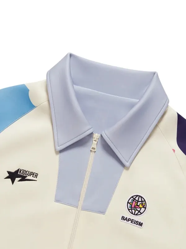 Bape x Kidsuper Patchwork Track Jacket