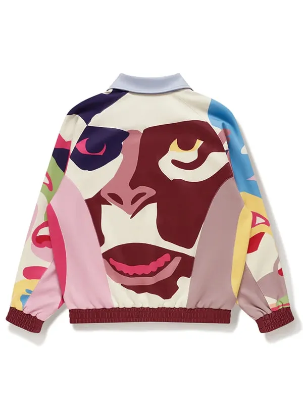Bape x Kidsuper Patchwork Track Jacket