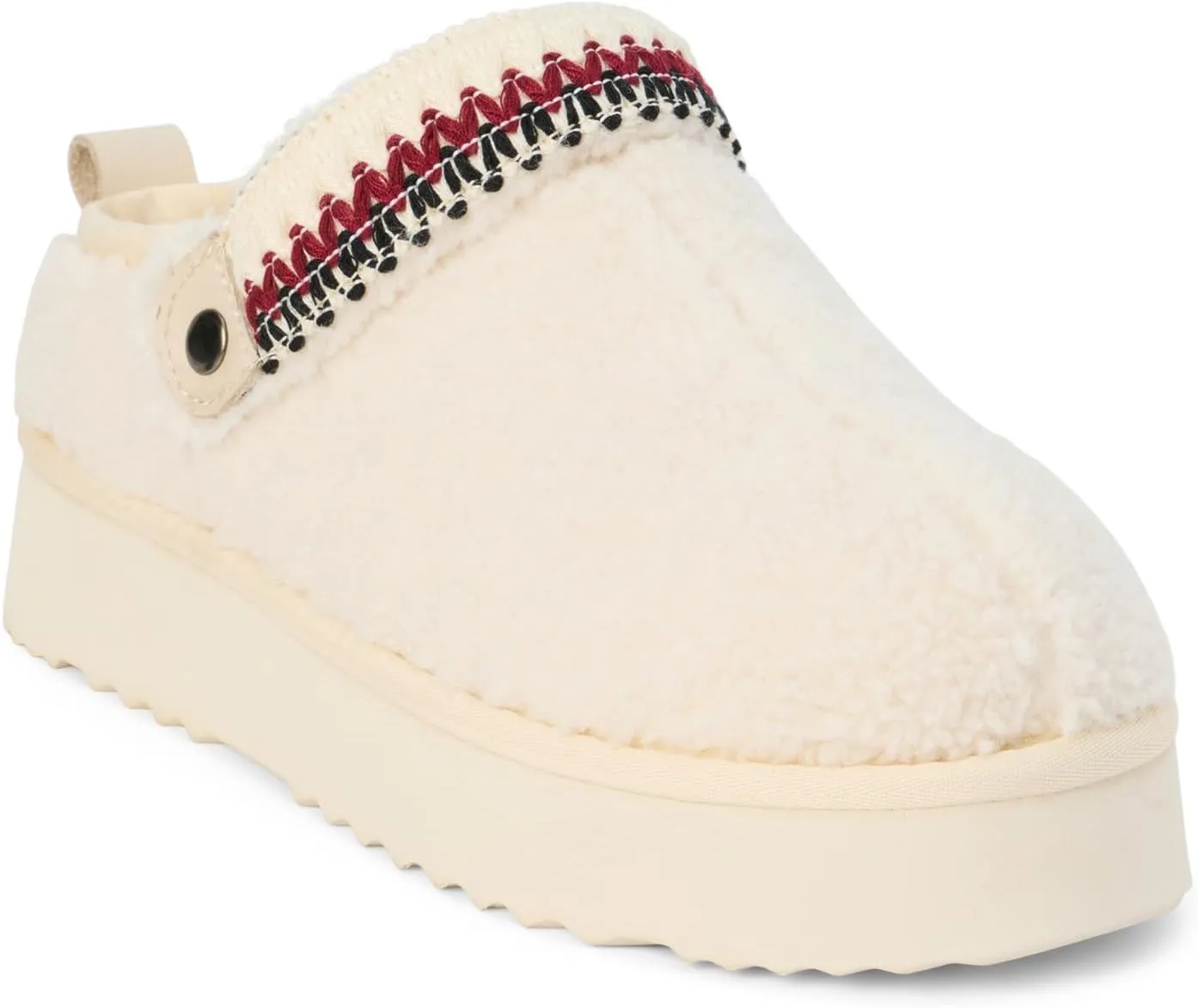 BEACH by Matisse Women's Storm Embroidered Scuff Slipper Casual Shoes