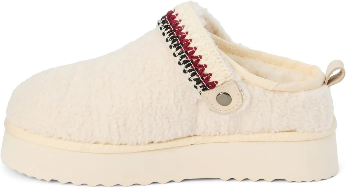 BEACH by Matisse Women's Storm Embroidered Scuff Slipper Casual Shoes