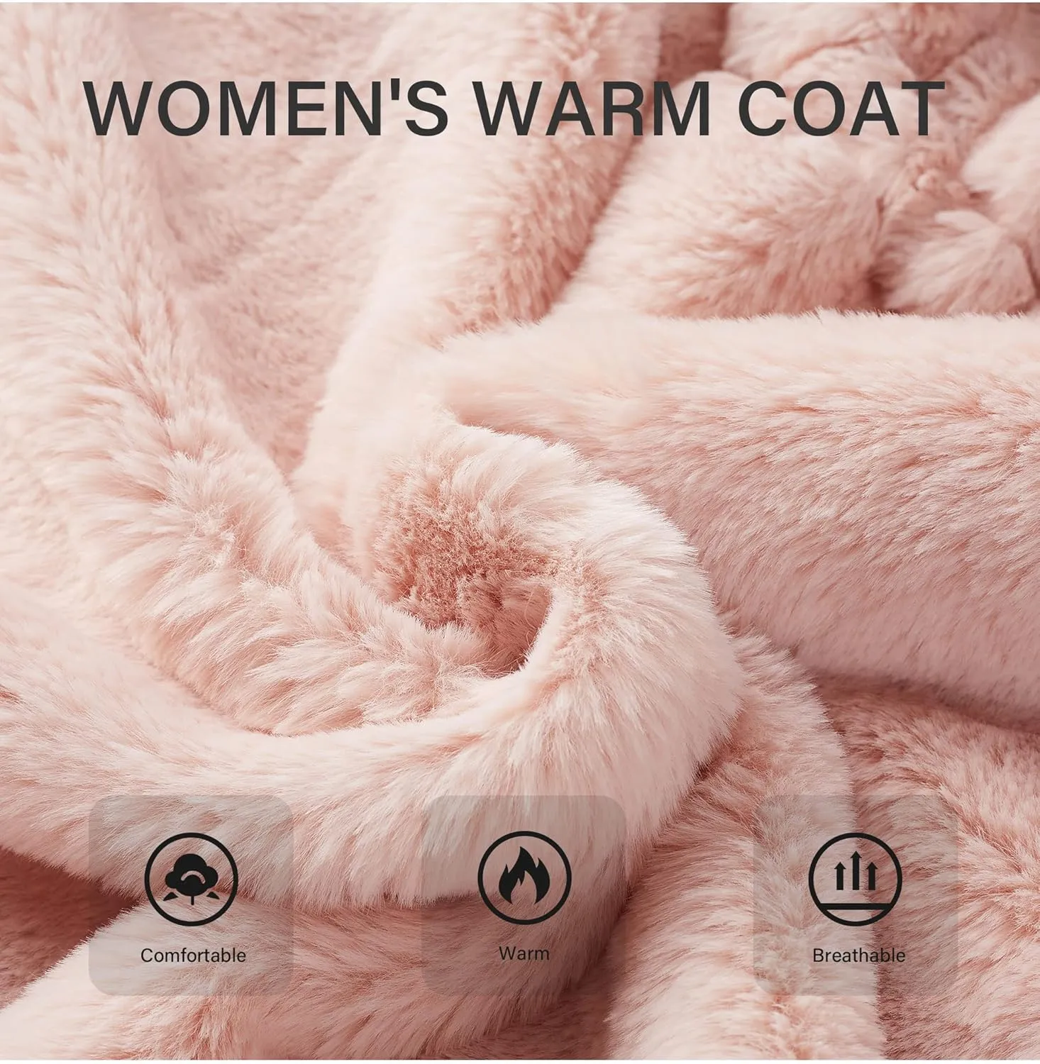 Bellivera Womens Leopard Print Fleece Coat, Spring and Winter Fashion Fuzzy Jacket Faux Fur Fluffy Cardigan Overcoat