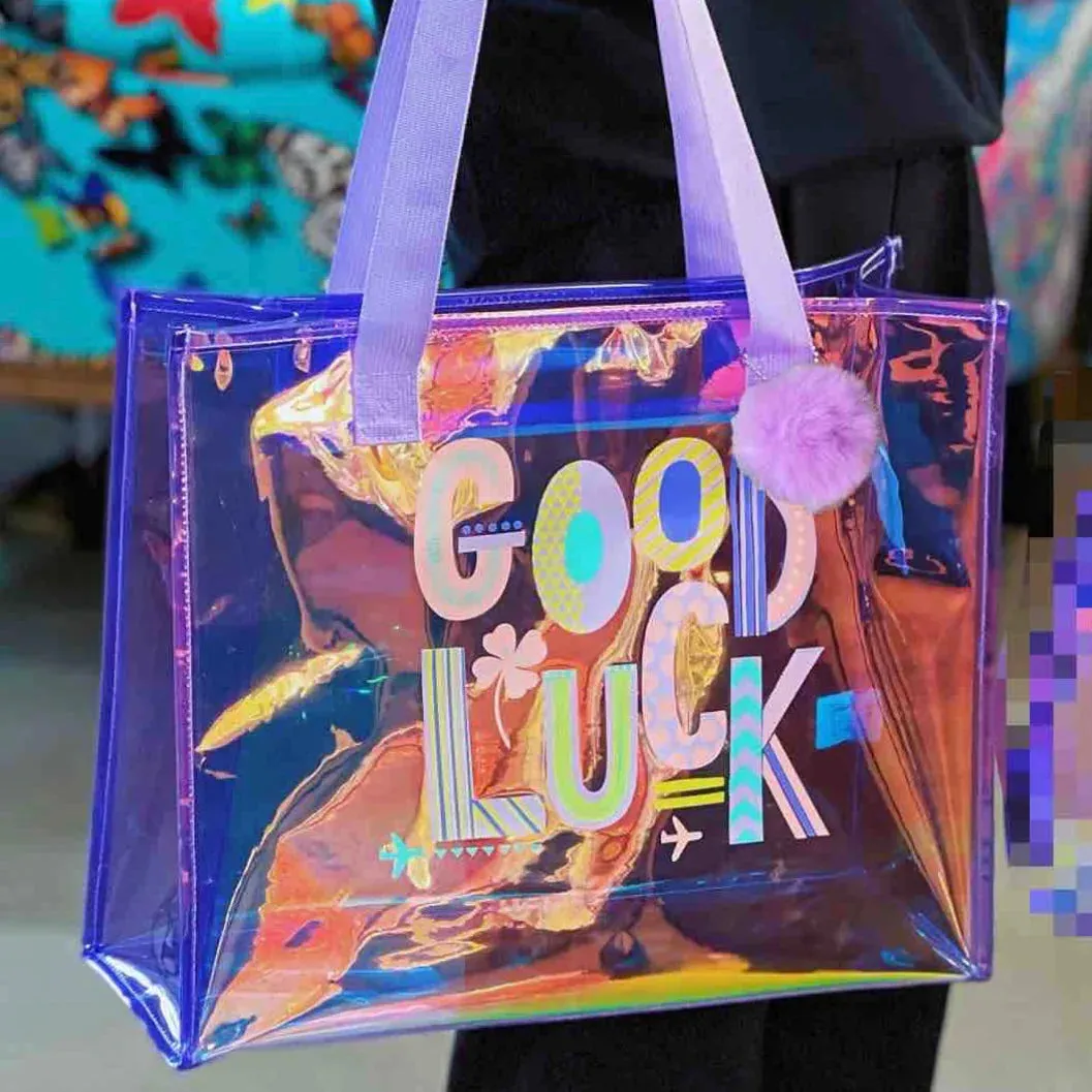Big Holographic Tote Bags