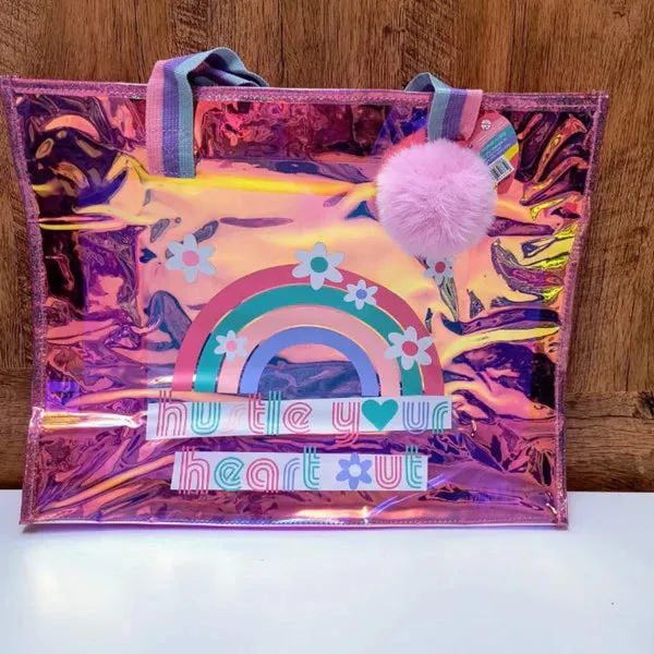 Big Holographic Tote Bags