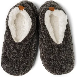 Britt's Knits Cozy Knit Chenille Slippers for Women