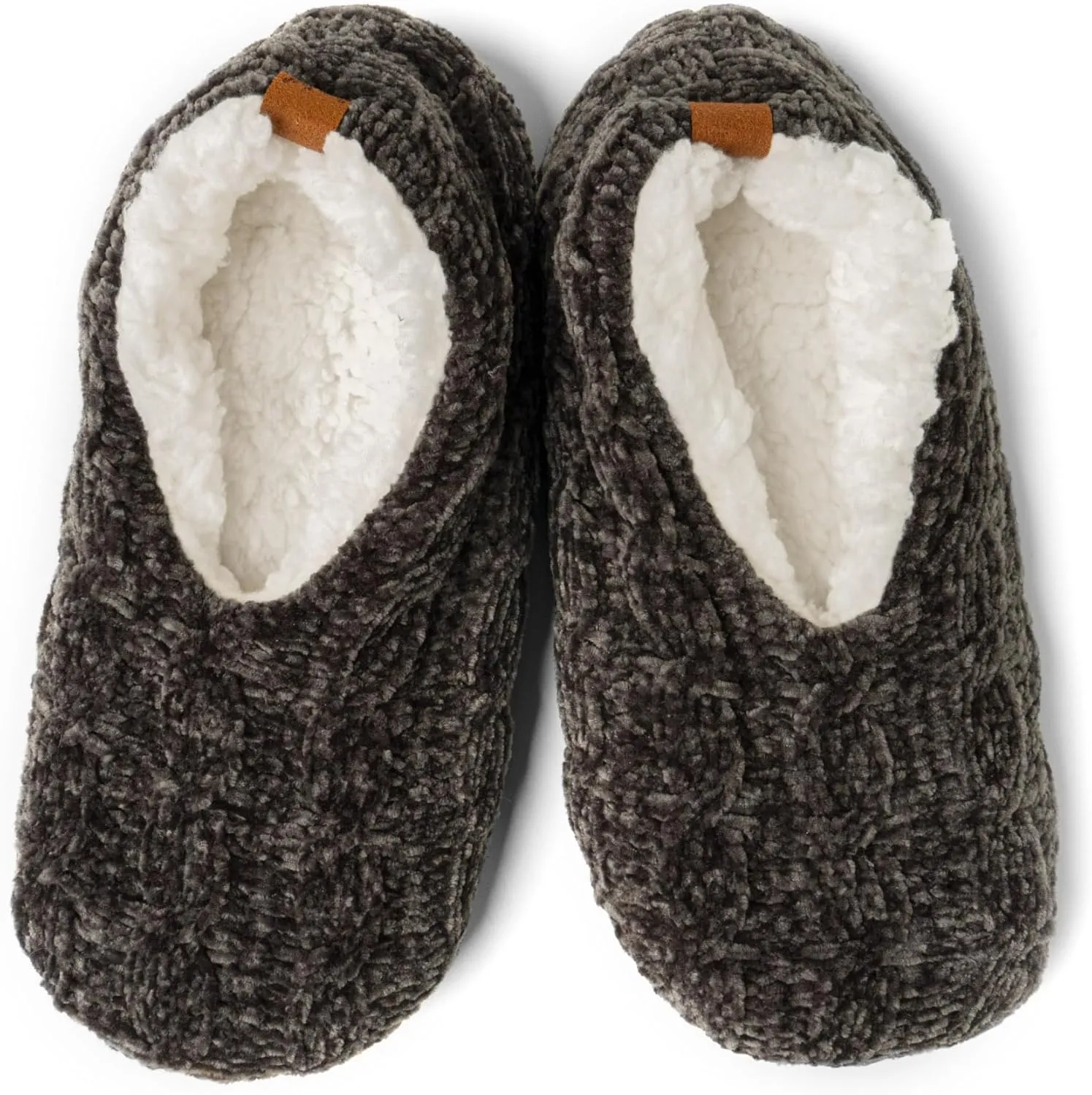 Britt's Knits Cozy Knit Chenille Slippers for Women