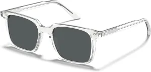 CARFIA Retro Cool Acetate Sunglasses for Men Polarized UV Protection, Trendy Square Male Sunnies Outdoor Driving Eyewears