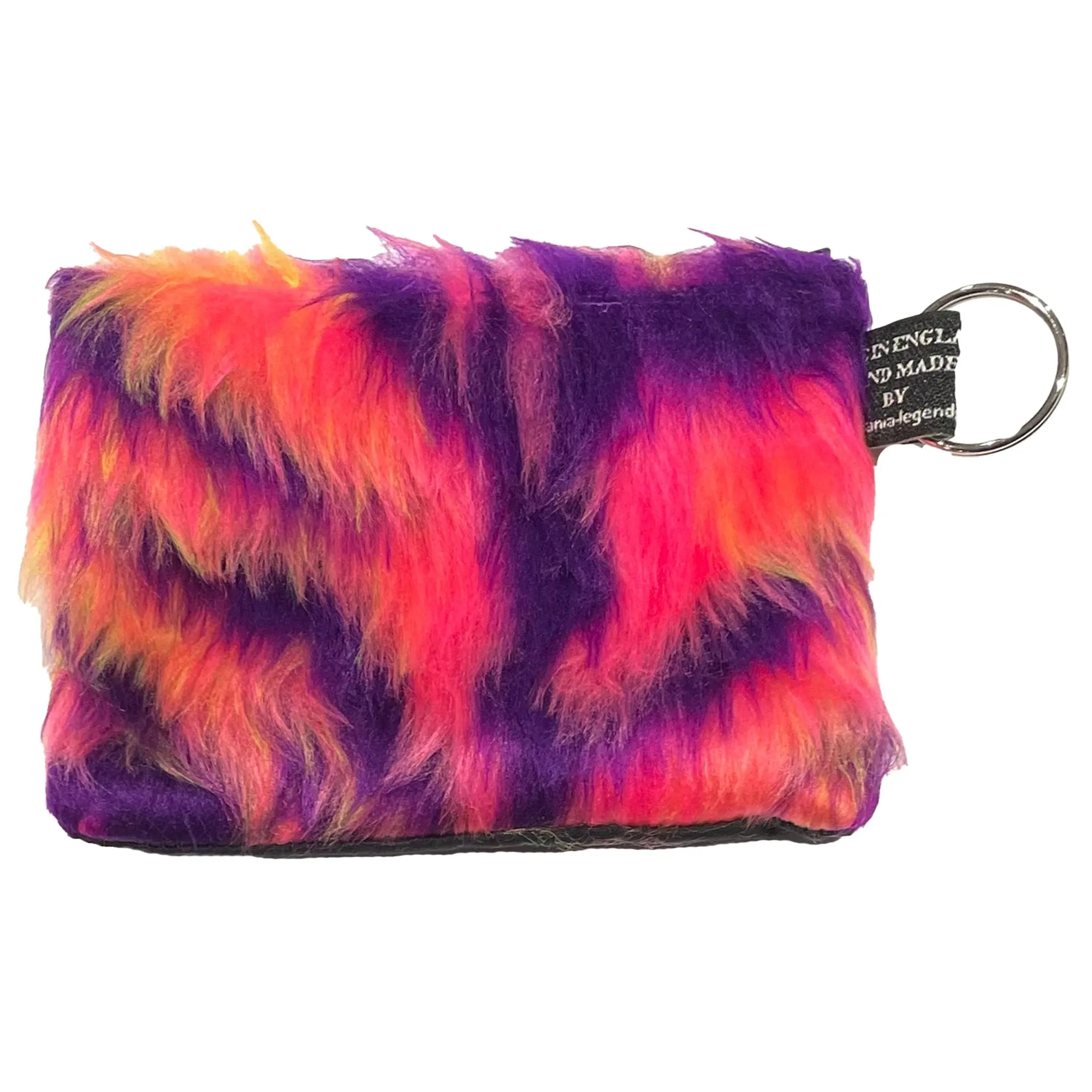 Carnival Tiger Fluffy Coin & Card Purse