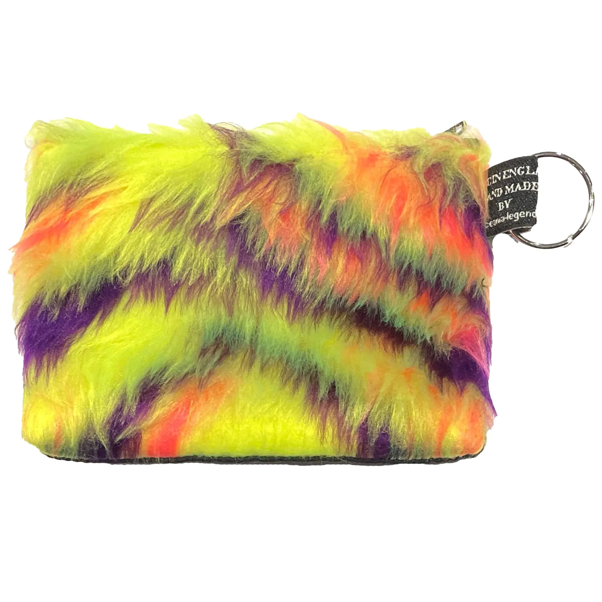 Carnival Tiger Fluffy Coin & Card Purse