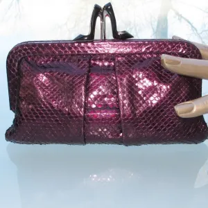 Christian Louboutin Iridescent Python Mini Loubi Lulu Bag TPM Box!