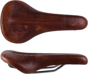 Chromag Trailmaster LTD Saddle: Oiled Leather Cover, Chocolate