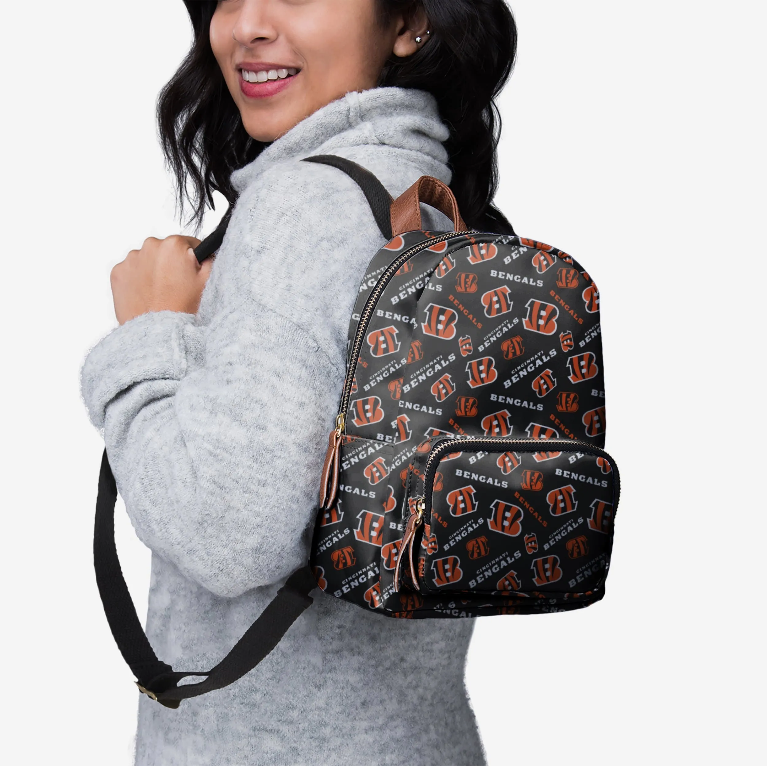 Cincinnati Bengals Printed Collection Mini Backpack
