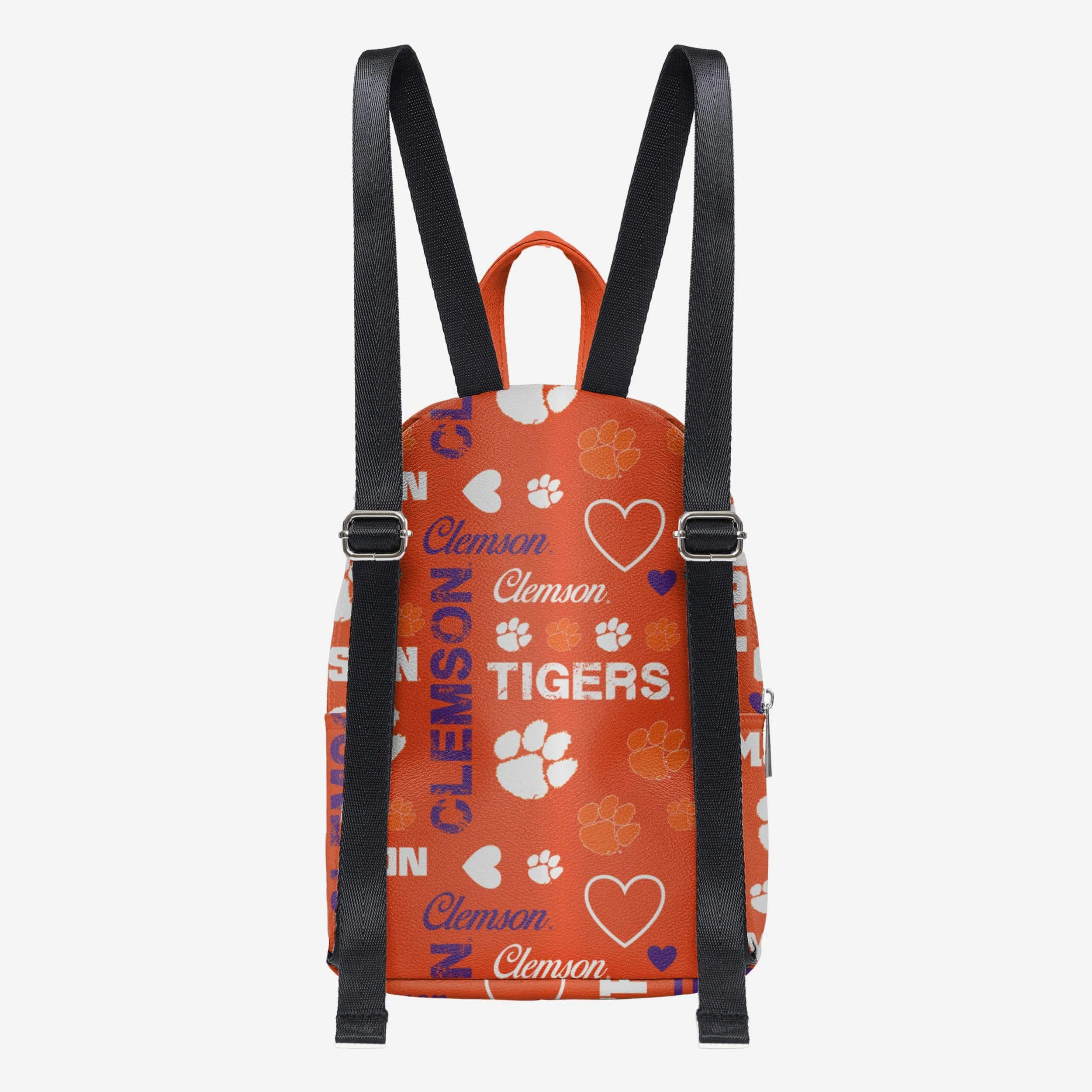 Clemson Tigers Logo Love Mini Backpack
