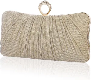 Clutch Purses for Women, Rhinestone Evening Bags Party Purse, Sparkling Handbag Purses for Wedding Bridal Prom Party