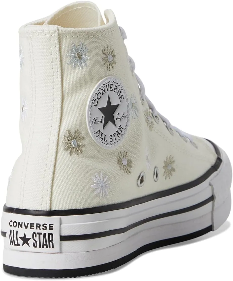 Converse Unisex-Child Chuck Taylor All Star Eva Lift Platform Florals (Big Kid)