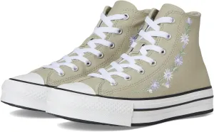 Converse Unisex-Child Chuck Taylor All Star Eva Lift Platform Florals (Big Kid)