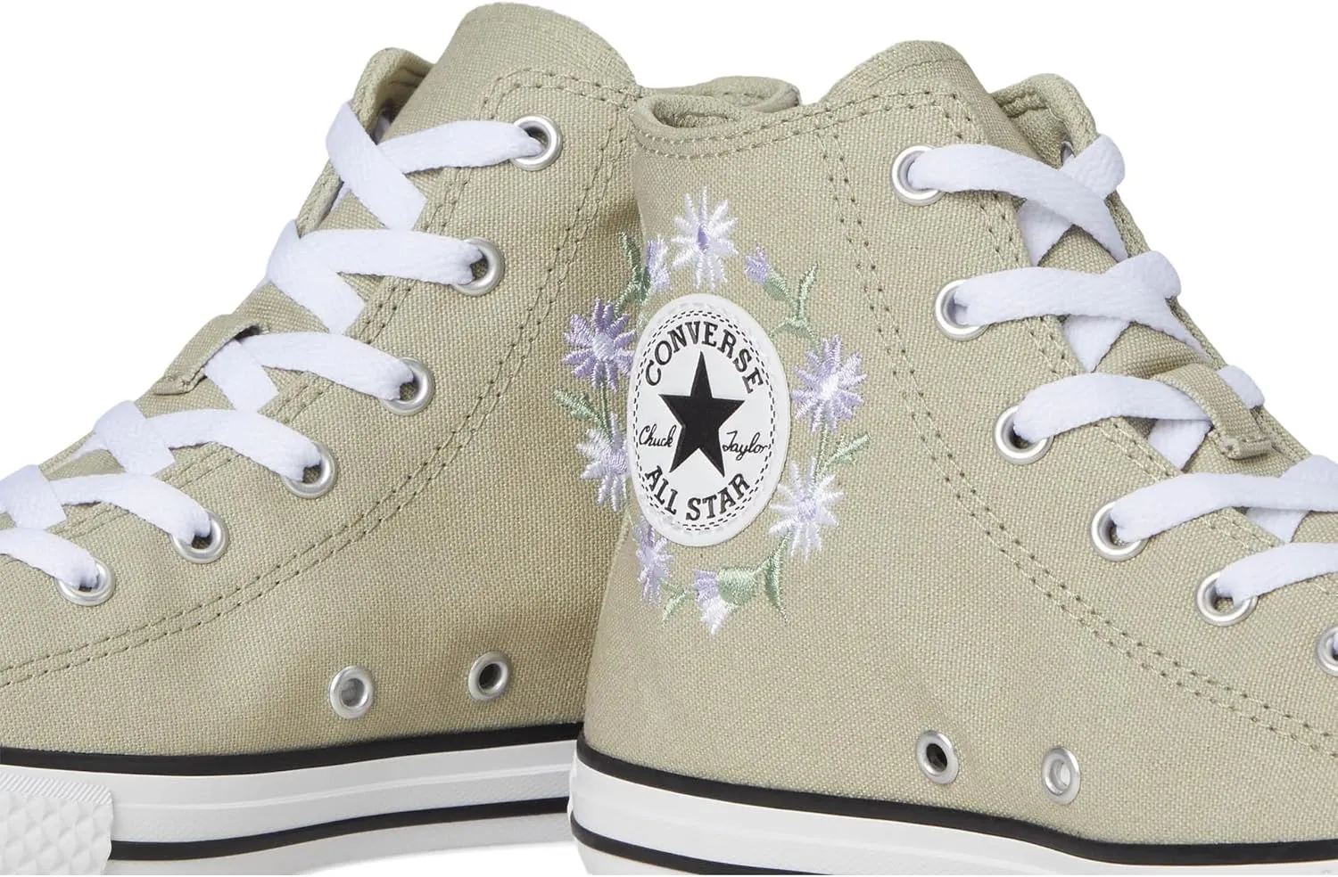 Converse Unisex-Child Chuck Taylor All Star Eva Lift Platform Florals (Big Kid)