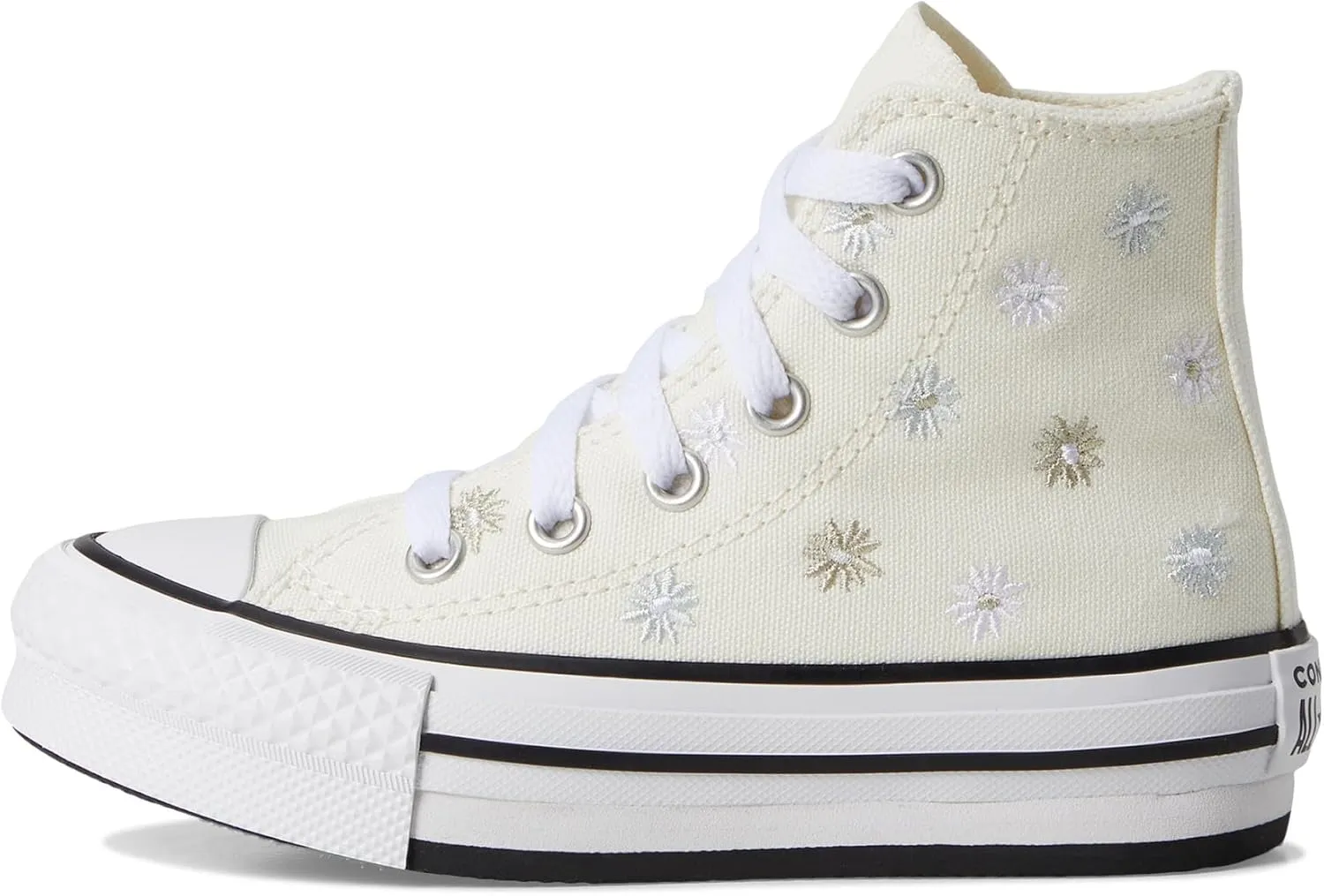 Converse Unisex-Child Chuck Taylor All Star Eva Lift Platform Florals (Little Kid)