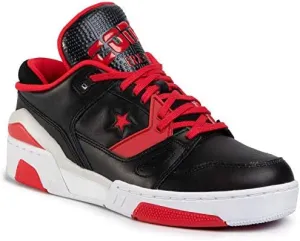 Converse Unisex ERX 260 Neon Psychedelic Hoops Low Top Black/Red/White (Numeric_4)