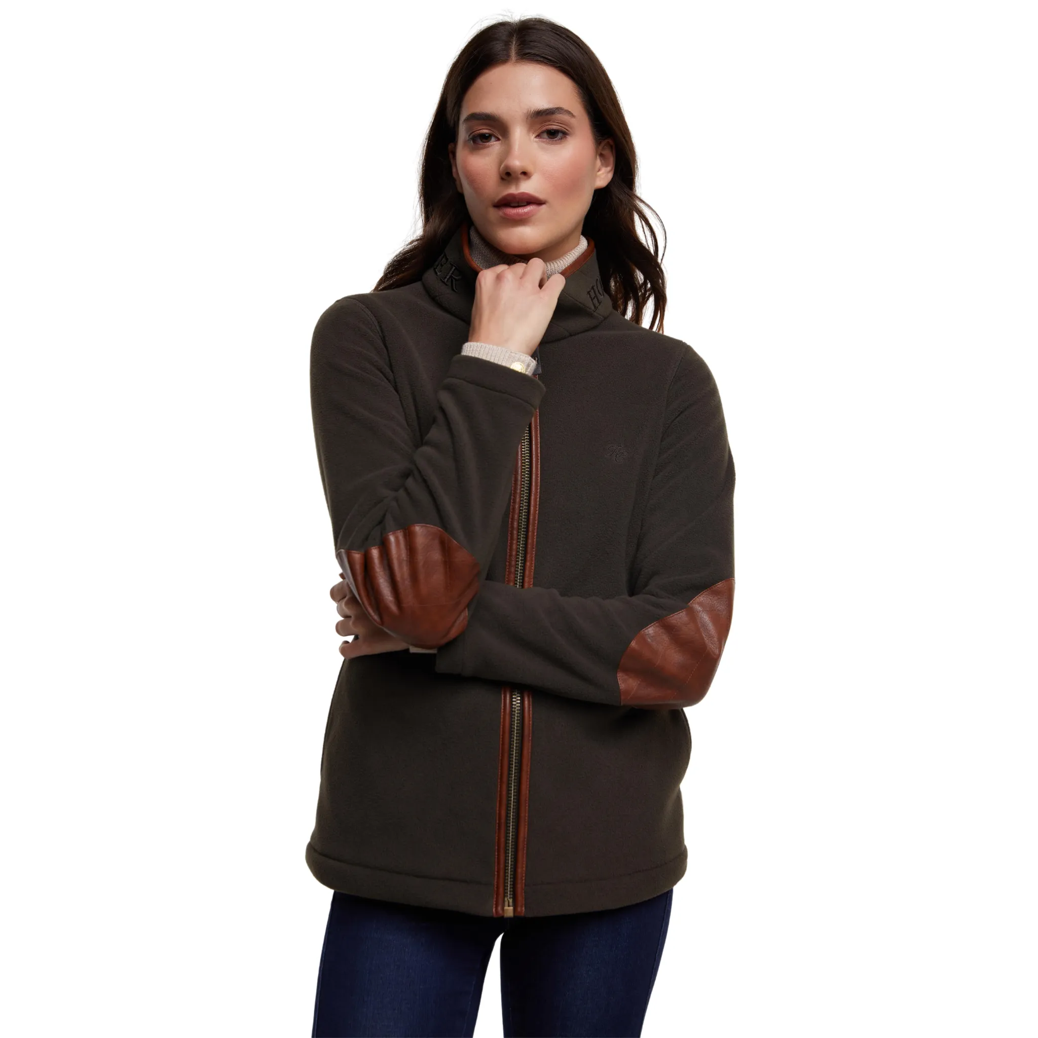 Country Fleece Jacket Khaki