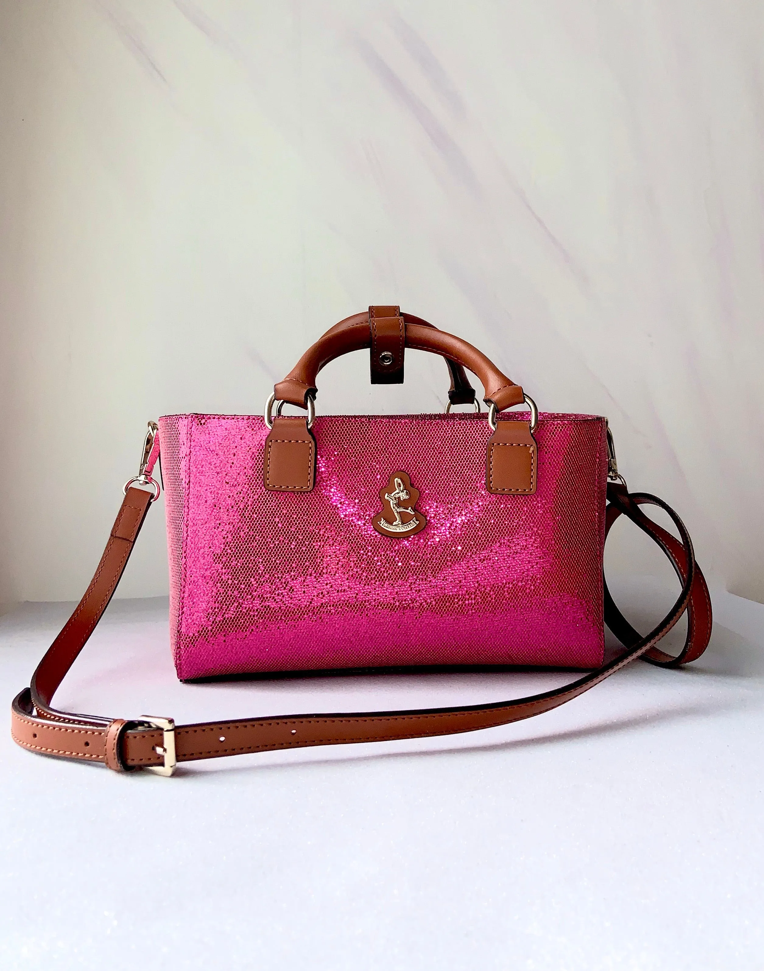 Cube Tote Bag TWINKLE, pink