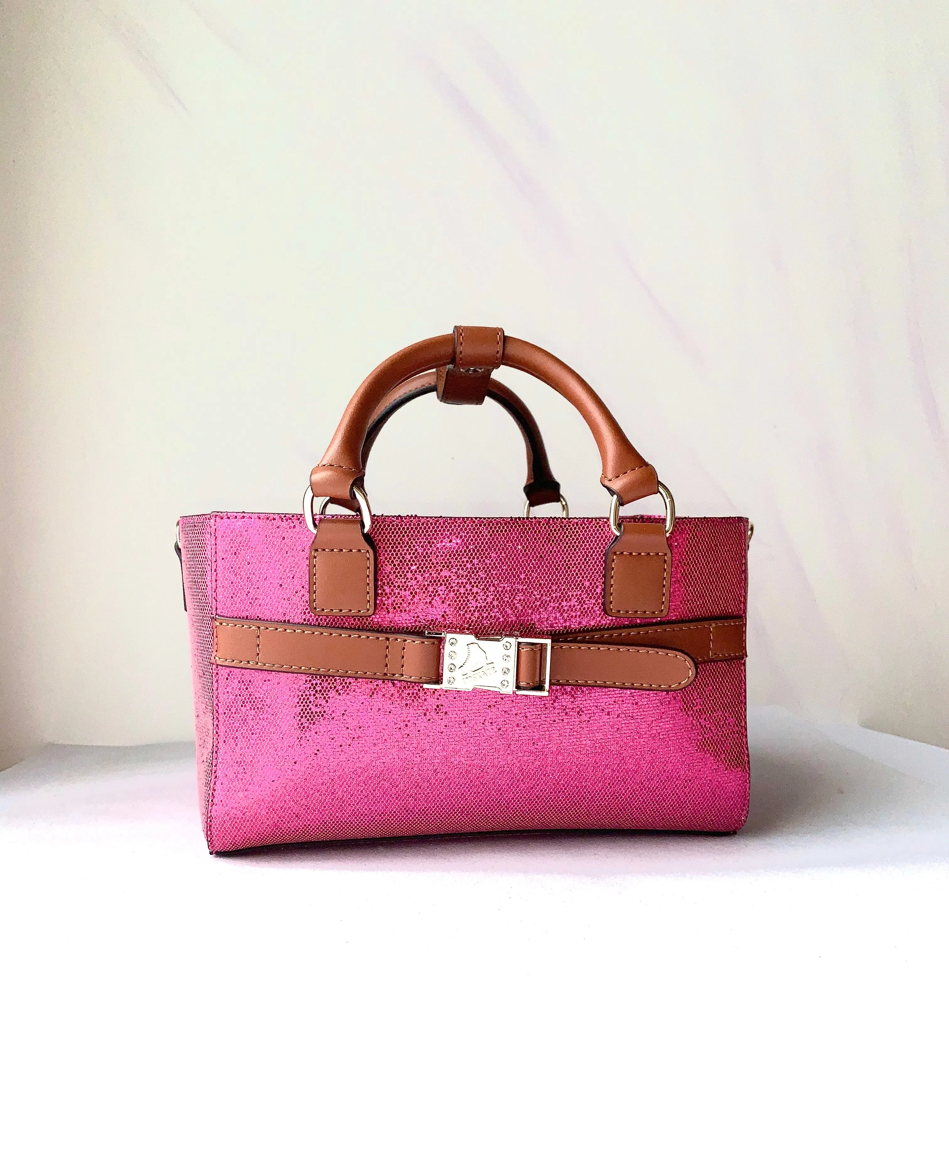 Cube Tote Bag TWINKLE, pink