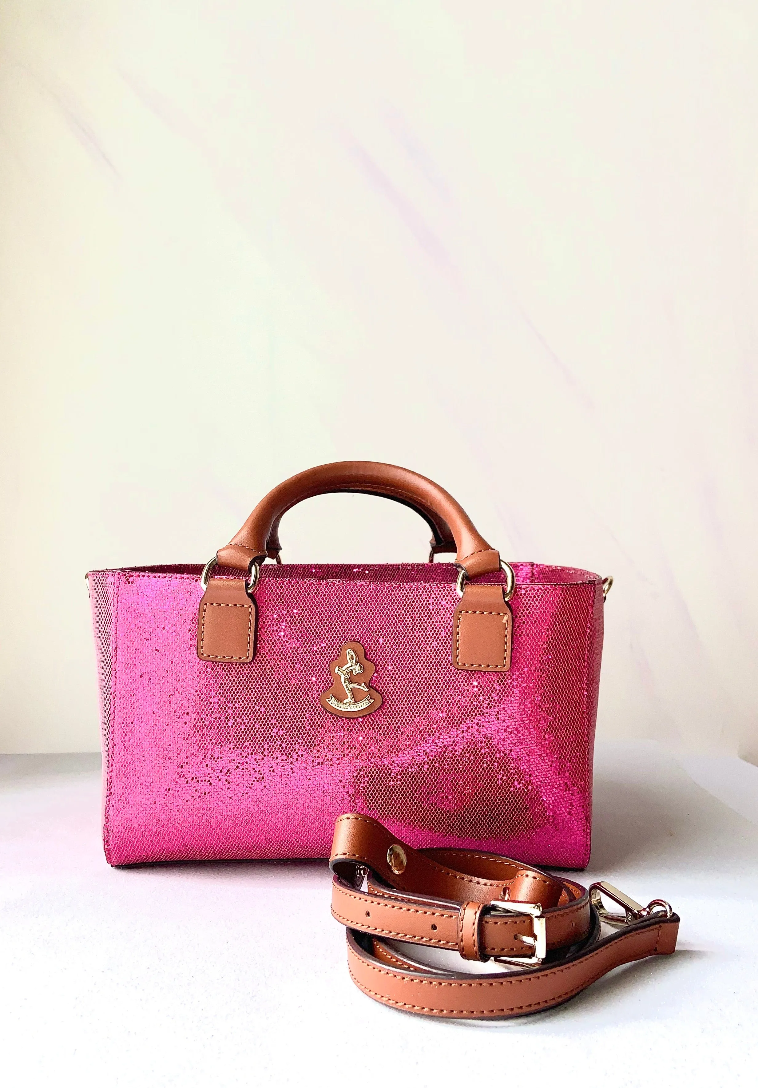 Cube Tote Bag TWINKLE, pink