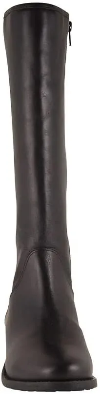 David Tate Womens Superior Embossed Leather Knee-High Boots