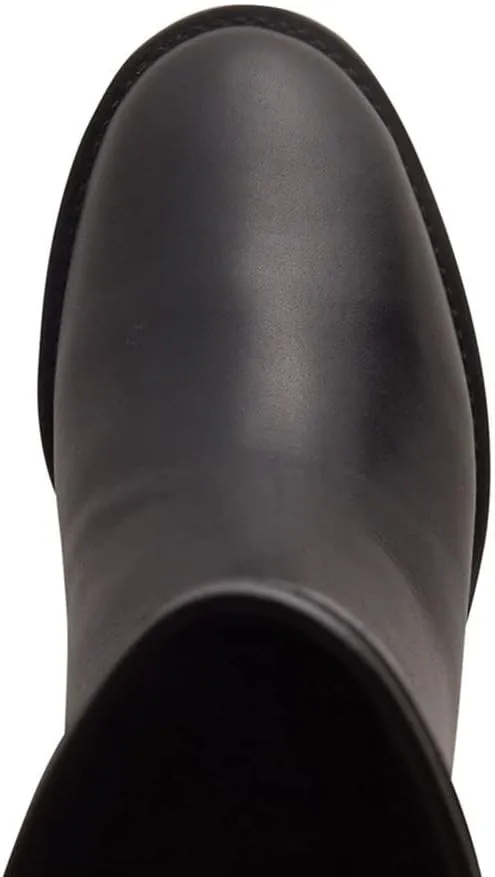 David Tate Womens Superior Embossed Leather Knee-High Boots