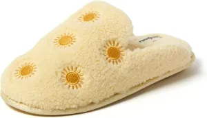 Dearfoams Women's Fuzzy Mom Easter Valentines Mother’s Day Slippers